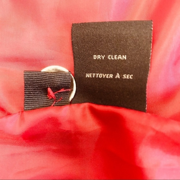 Kenneth Cole Select Size Small Red Knit Single Button Front Career Jacket - Picture 9 of 10